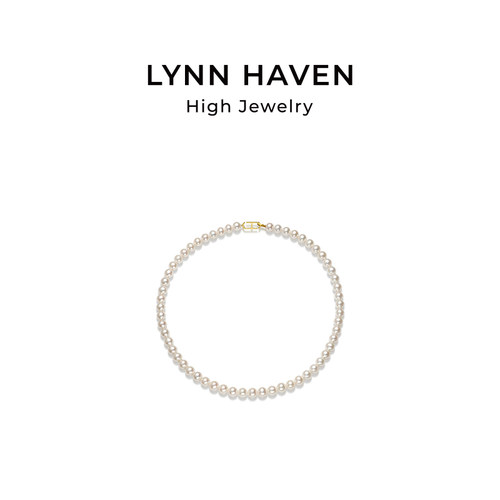 LynnHaven麟玟淡水珍珠18K金项链