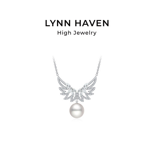 LynnHaven麟玟翠羽澳白珍珠项链