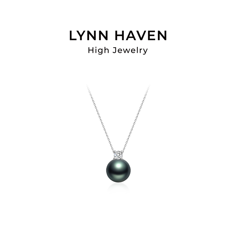 LynnHavenAkoya珍珠18K金项链