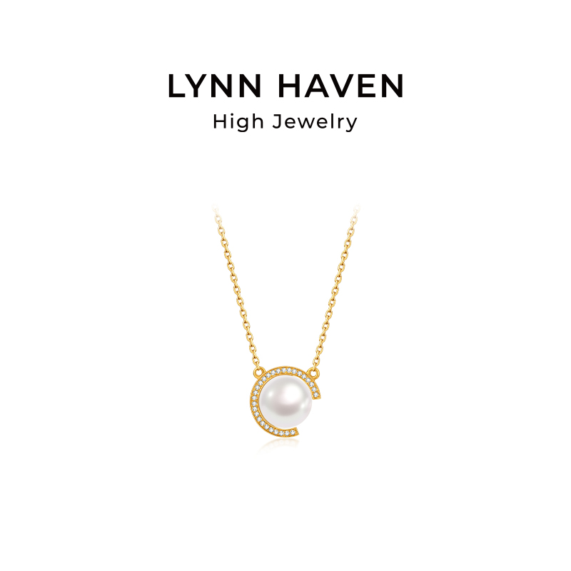 LynnHaven麟玟Akoya珍珠项链