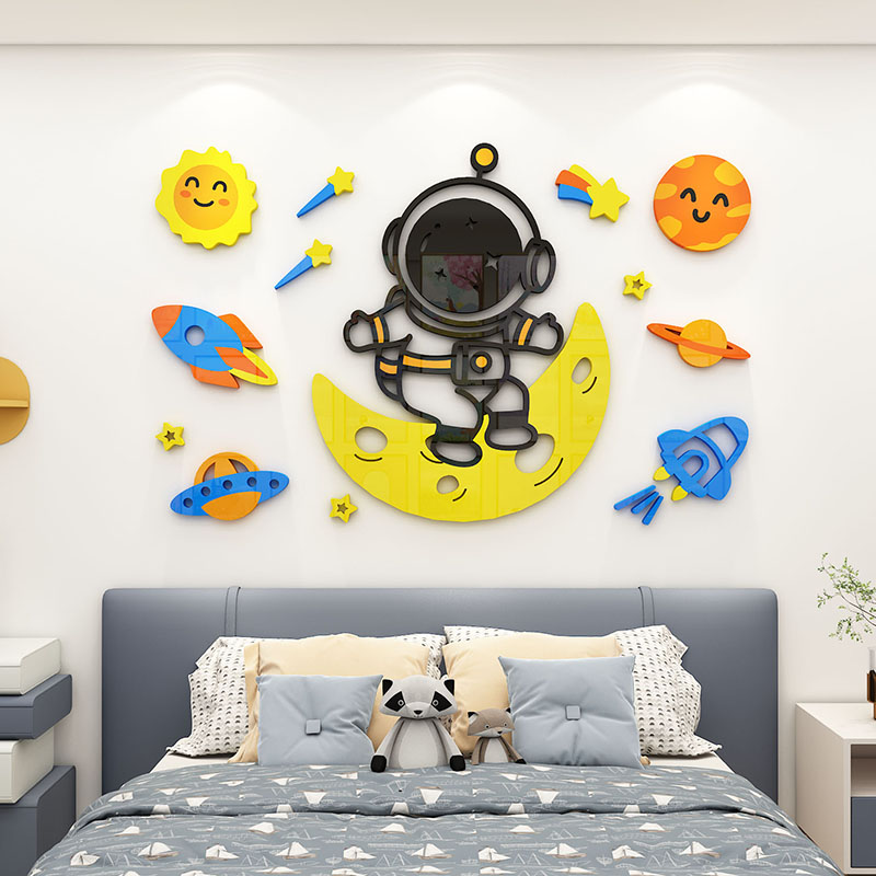 伍佰会旗舰店3d立体亚克力墙贴