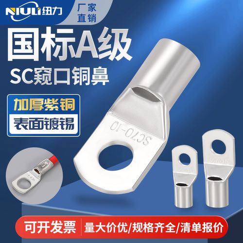 国标接线端子纽力紫铜