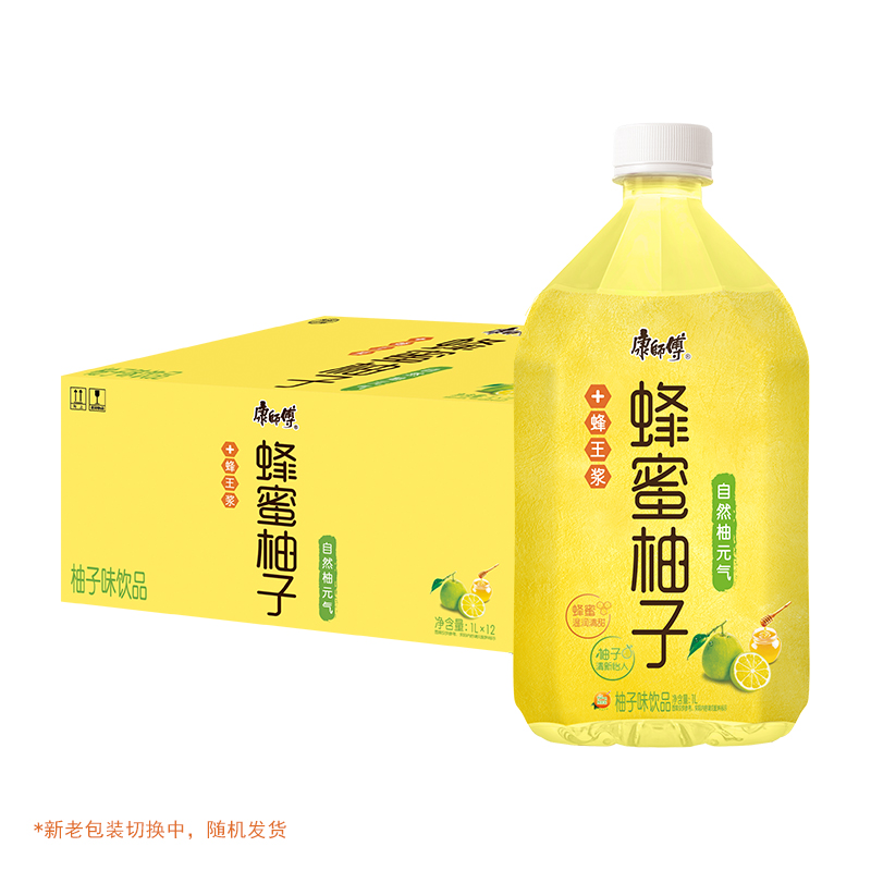 康师傅1L蜂蜜柚子果味饮料