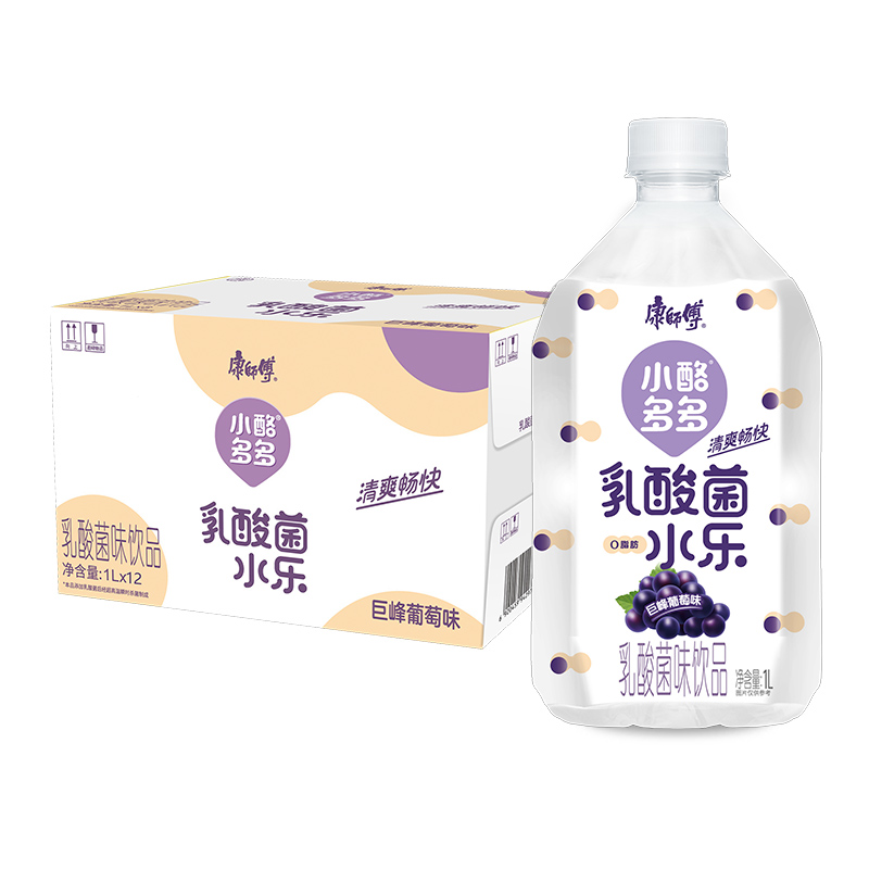 康师傅乳酸菌风味饮料1L
