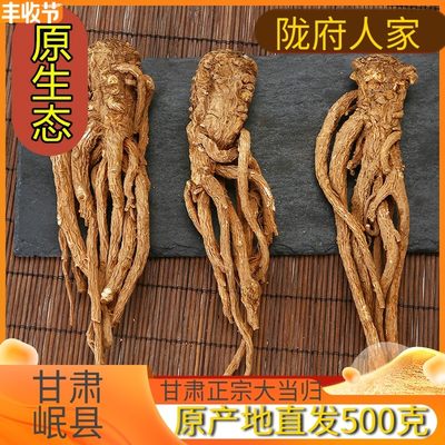 甘肃中药材野生特级正品