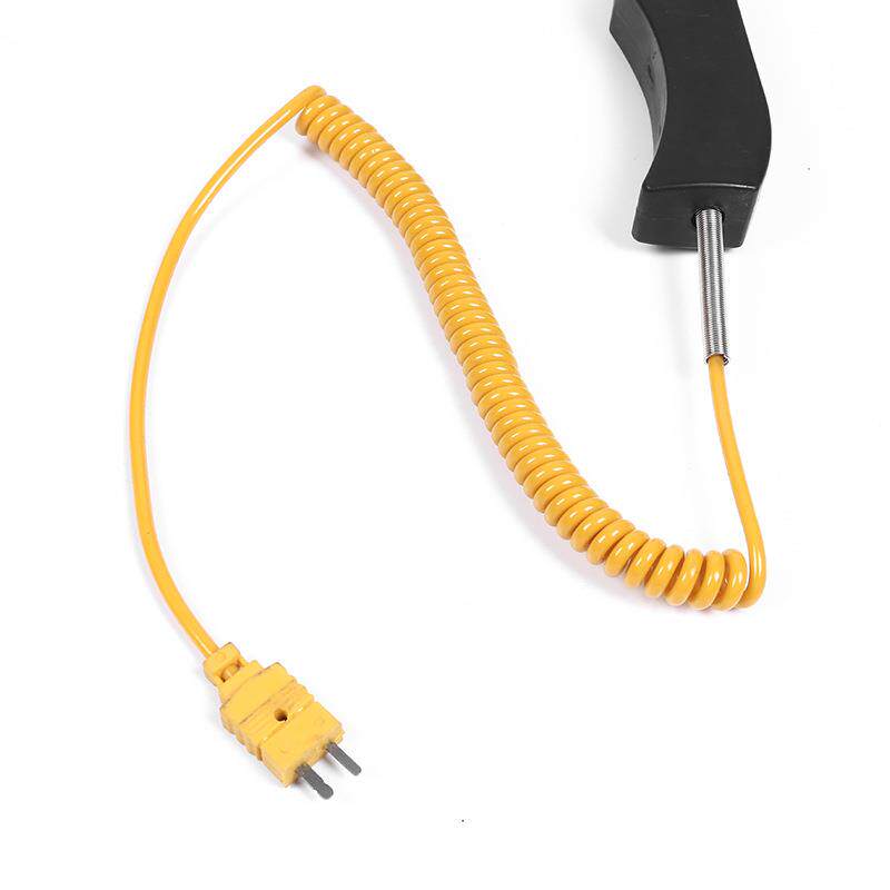 WRNK-187手持式热电偶104M大手柄铝锌水高温炉探头测温棒耐高温