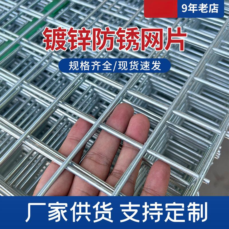 镀锌铁丝电焊网片建筑网格养殖隔离网加粗狗笼子钢丝围栏防护网