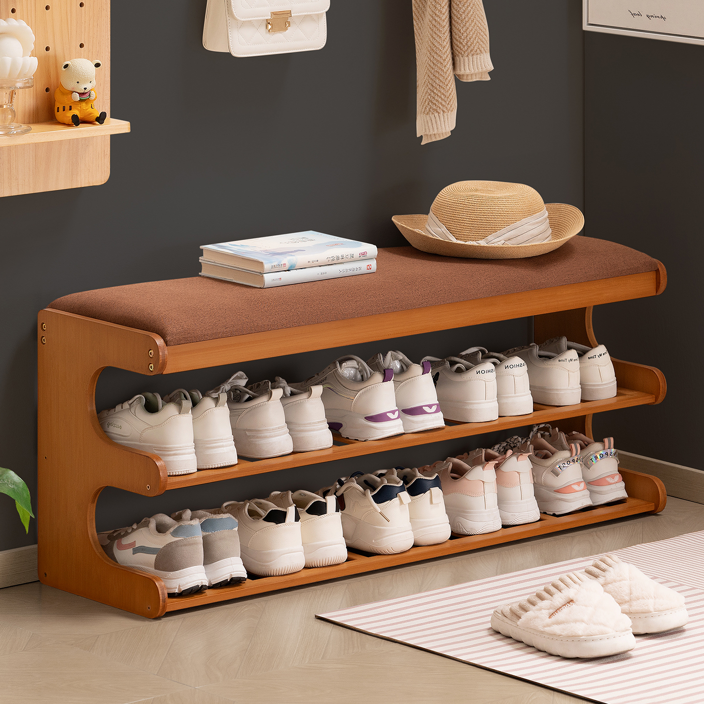 换鞋凳进门口家用可坐鞋柜