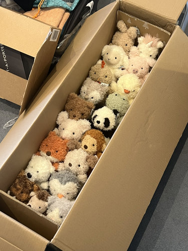 jellycat卷毛玩偶学生节日送礼物