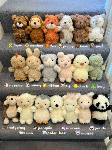 英国jellycatlittle卷毛玩偶