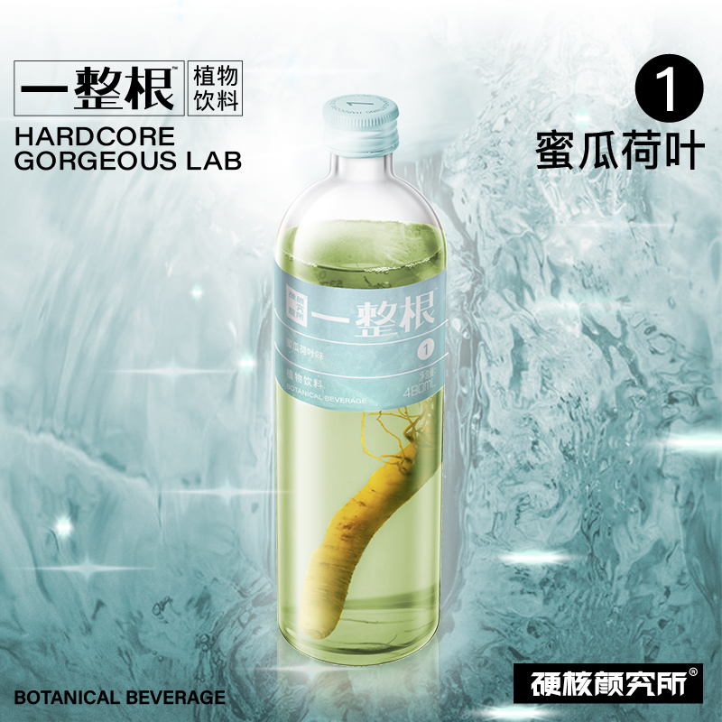 一整根人参水蜜瓜荷叶味480ML*6