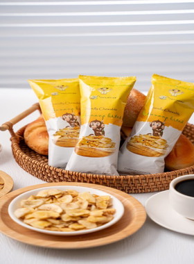 佳乐来香蕉小脆片30g*6袋水果干香蕉片休闲零食来伊份同款携装