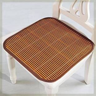 竹子正方形通用型凉席坐垫沙发垫子夏季 夏天坐垫竹丝坐垫夏季 椅垫