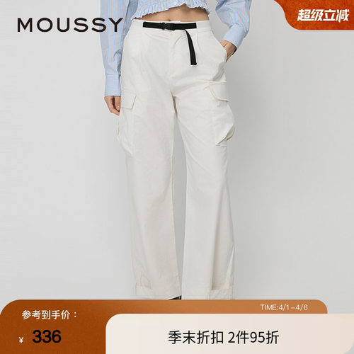 moussy x studiowear 春季美式复古休闲裤028HAA30-2001