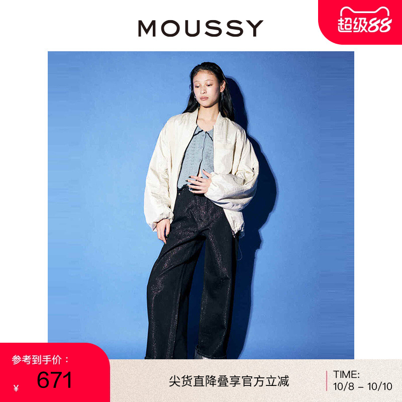 MOUSSY日系Bomber飞行员夹克外套