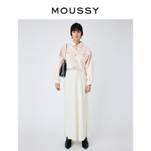 优雅淑女垂感高腰鱼尾半身裙女010GSG30 新品 1340 冬季 MOUSSY