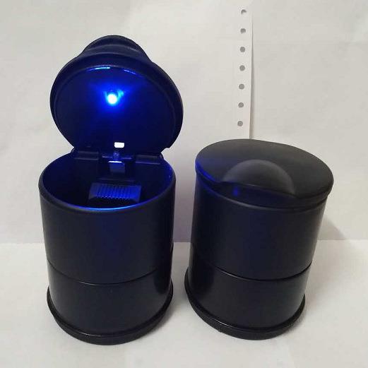 汽车带灯烟灰缸 4s店车载 带LED灯 高阻燃便携式 家用 车内好质量