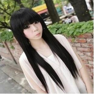 时尚潮流欧美女性 舞会角色扮演 假发长直发 义乌假发礼物