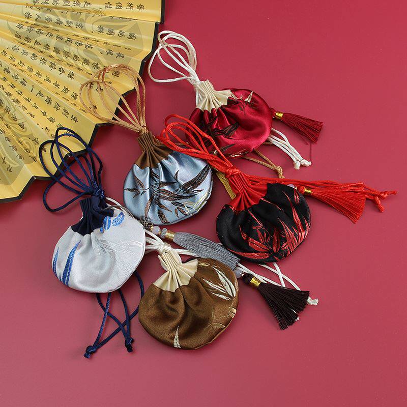 端午节小挂包香包汉服荷包刺绣香囊空袋锦囊汽车挂件吊饰随身定制