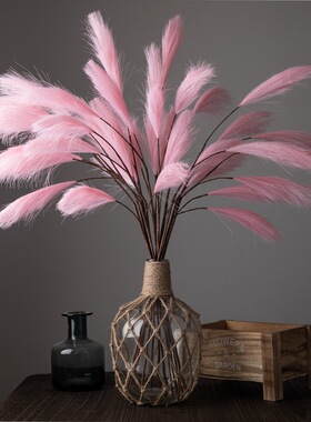 芦苇INS仿真花假花绿植物婚庆装饰品MW85502定制