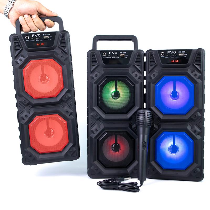 新款蓝牙音箱 便携户外手提手插卡广场舞低音炮无线音响