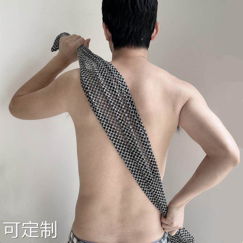 浴球成人搓澡巾长条背双