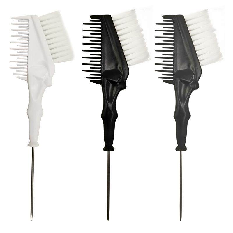 染发梳子尖尾双面上色梳子新款软毛焗油染色刷子发廊美发工具礼物