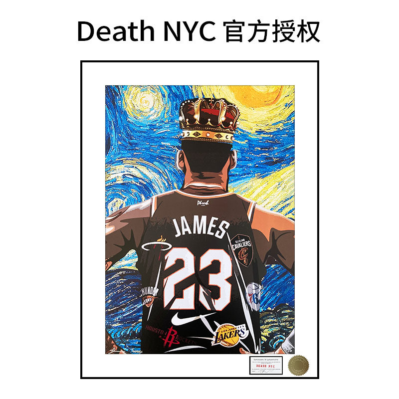 DeathNYC限量版画詹姆斯