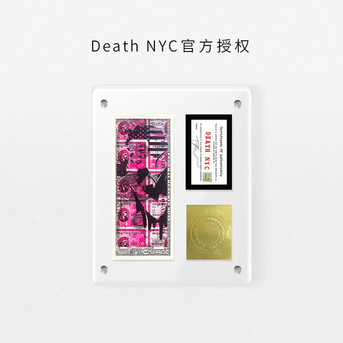 Death NYC亲签限量美金版画白雪公主装饰画客厅玄关创意摆件
