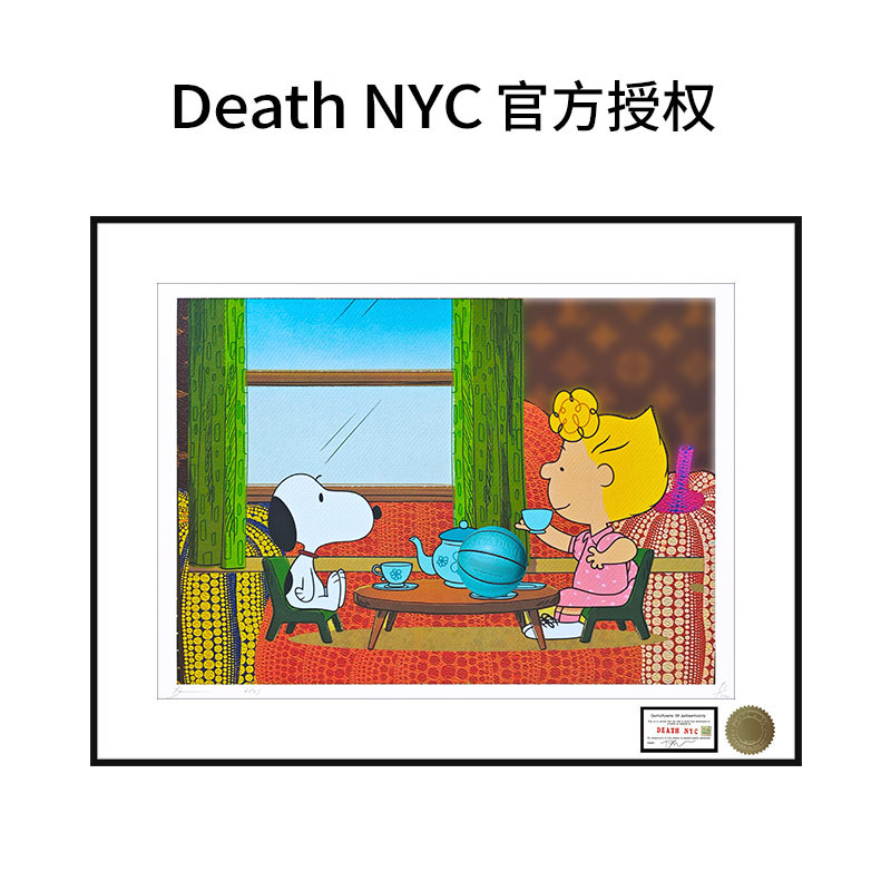 DeathNYC限量版画史努比挂画