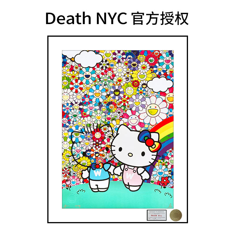 DeathNYC限量版画Hellokitty