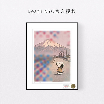 DeathNYC限量潮流版画史努比
