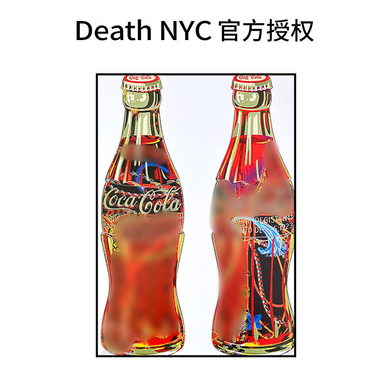 DeathNYC签名限量版画可口可乐