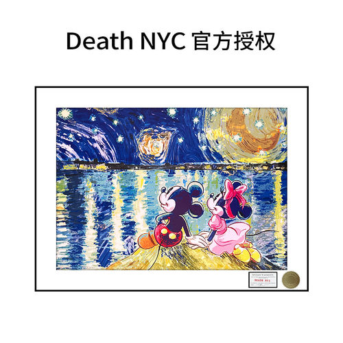 DeathNYC限量版画米奇米妮