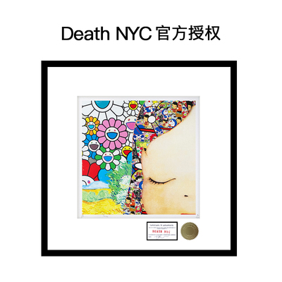 DeathNYC限量亲签版画nara女孩