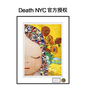 Death NYC限量亲签潮流版 画奈良美智向日葵日系卧室床头挂画
