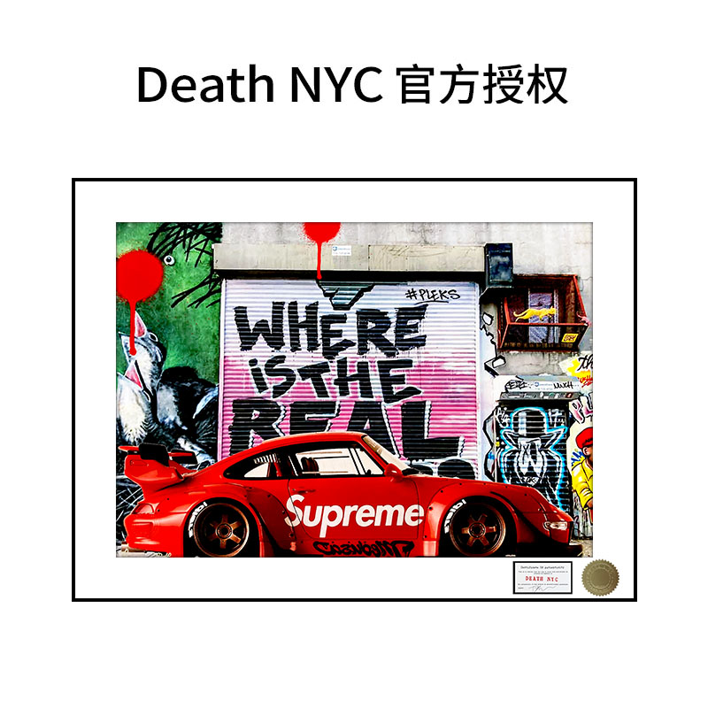 DeathNYC限量版画保时捷
