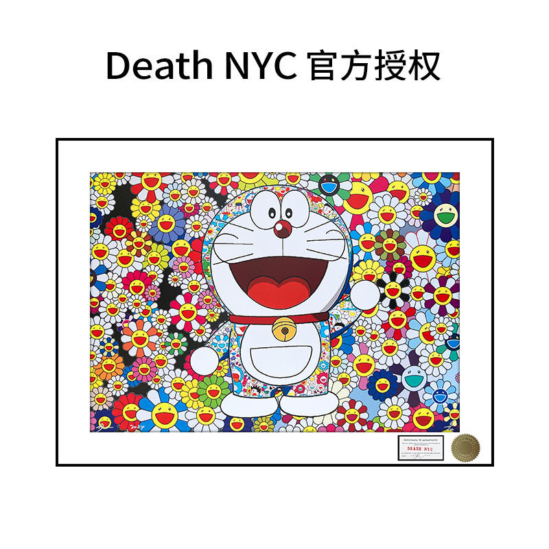 DeathNYC机器猫限量版画