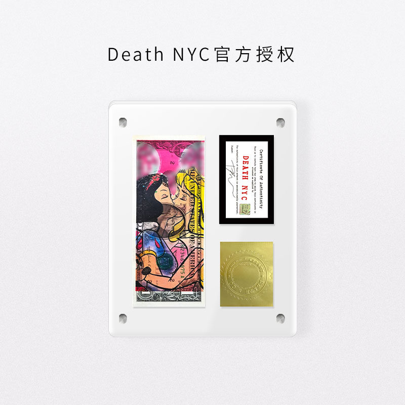 Death NYC美金限量版画公主潮流装饰画客厅卧室桌面摆件摆台