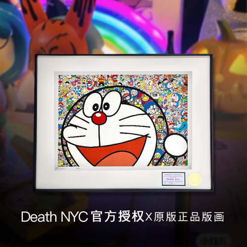 DeathNYC正版机器猫装饰画