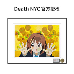 Death 畫輕音少女二次元 潮流裝 飾畫客廳臥室掛畫 NYC限量親簽版