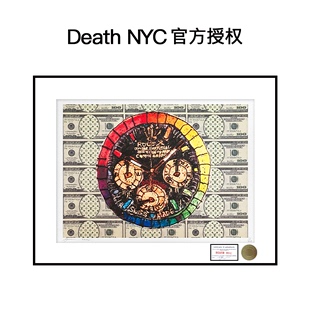 正品 Death 画 保真装 NYC官方授权手表劳力士限量亲签潮流版 饰画