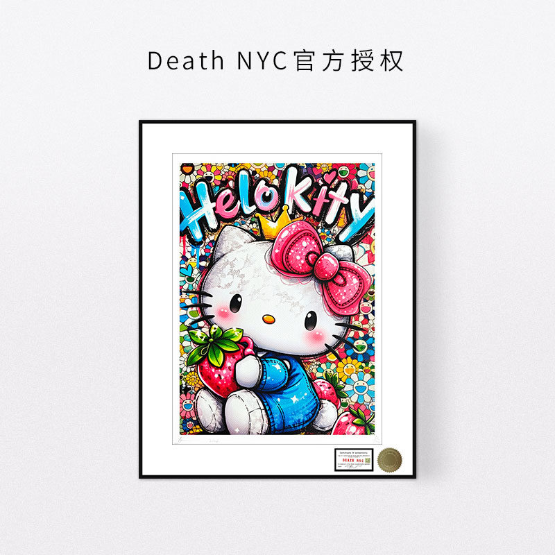 DeathNYC限量版画凯蒂猫