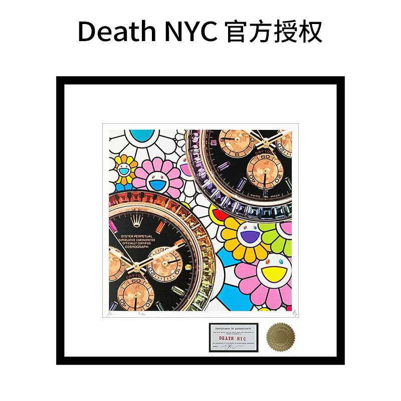 DeathNYC亲签限量版画劳力士