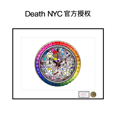 DeathNYC限量亲签版画劳力士