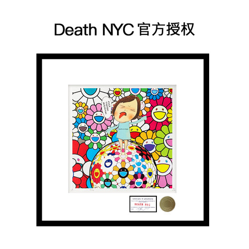 DeathNYC限量亲签版画