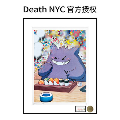 DeathNYC限量版画宝可梦耿鬼