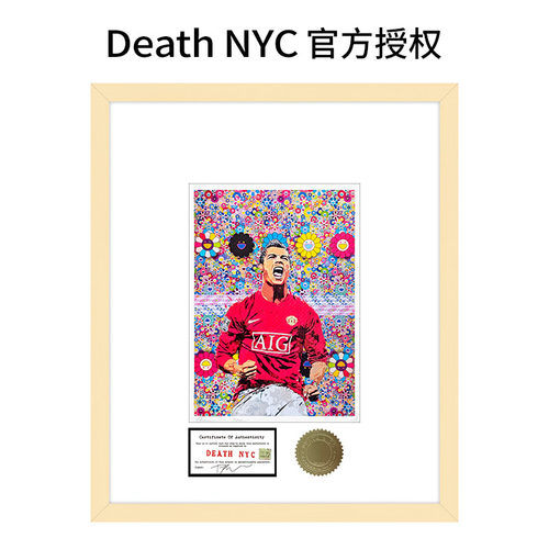 DeathNYC亲签限量版画c罗