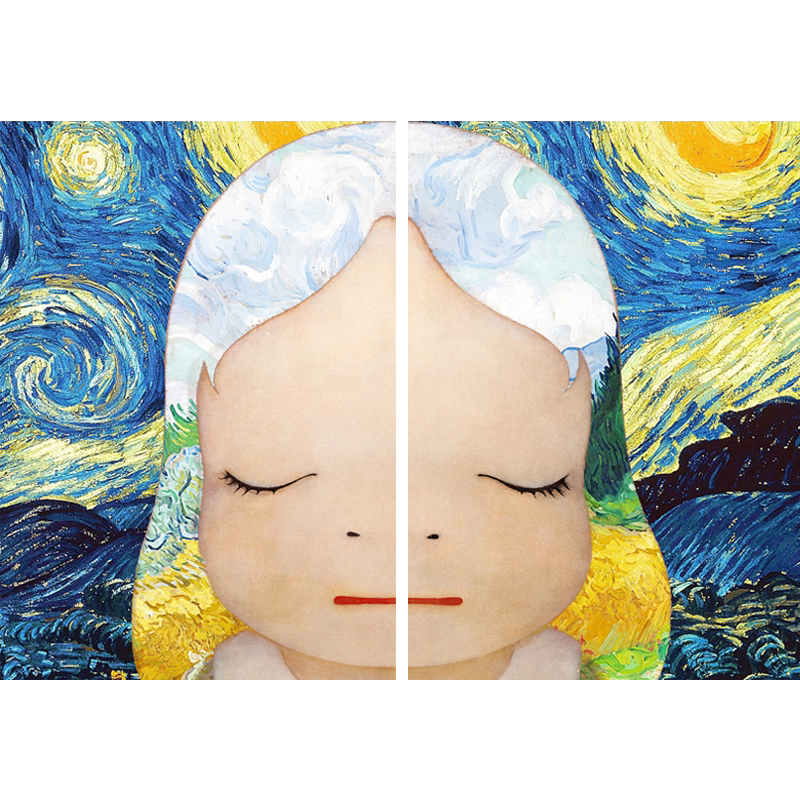 DeathNYC限量版画奈良美智星空