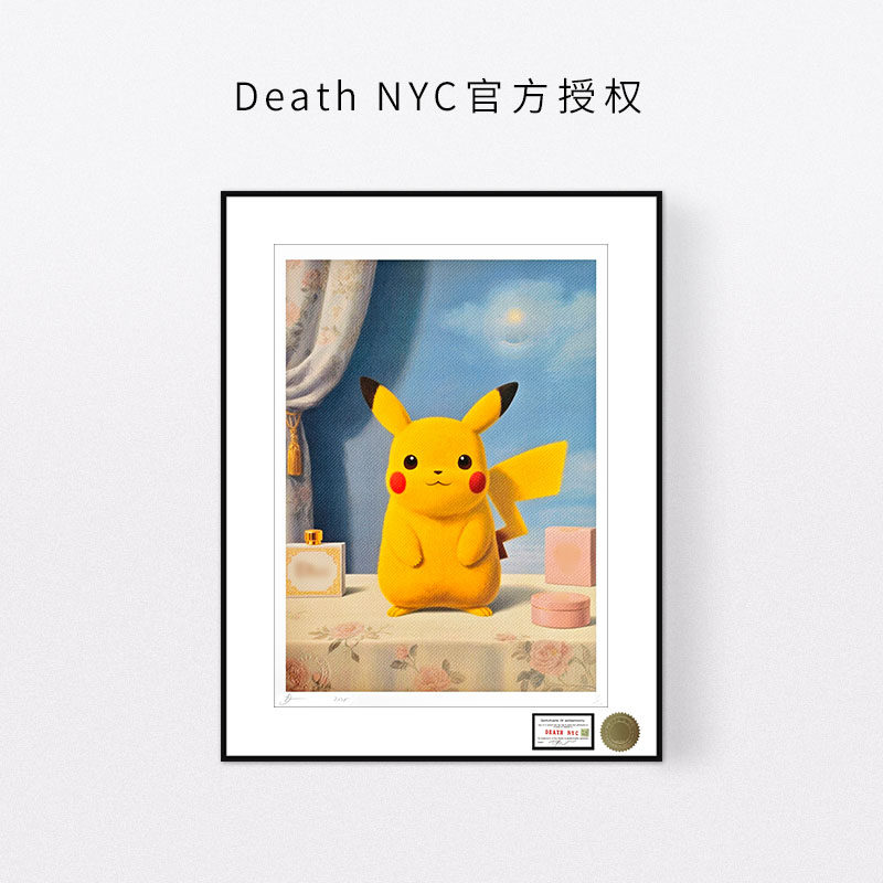 宝可梦皮卡丘装饰画deathnyc